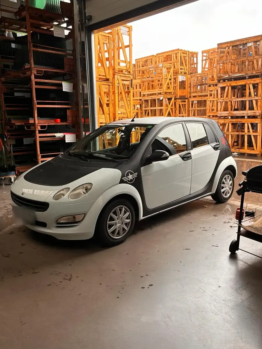 Usata Smart ForFour 75 CV (55 kW) 2009 Bianco Utilitaria