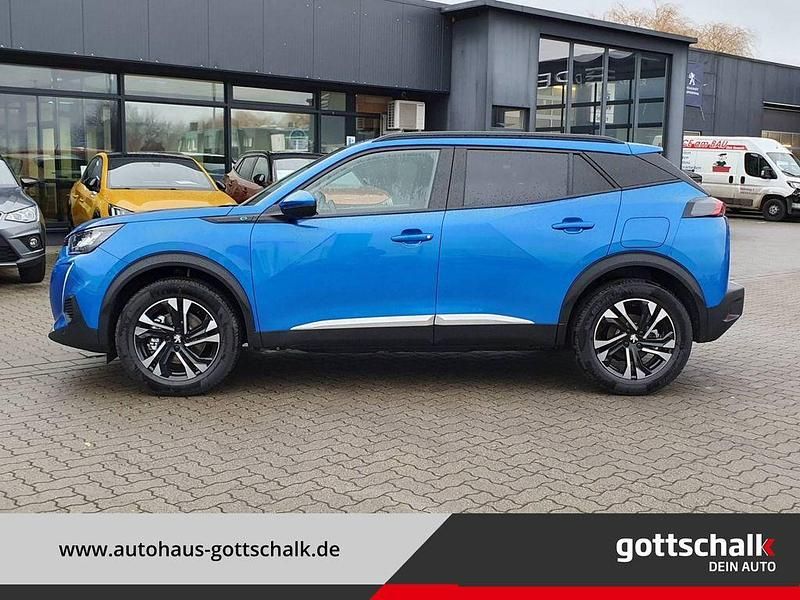Blau Gebraucht 2021 Peugeot e-2008 Allure SUV | 19.990 € (Fairer Preis) - Bild 1/4