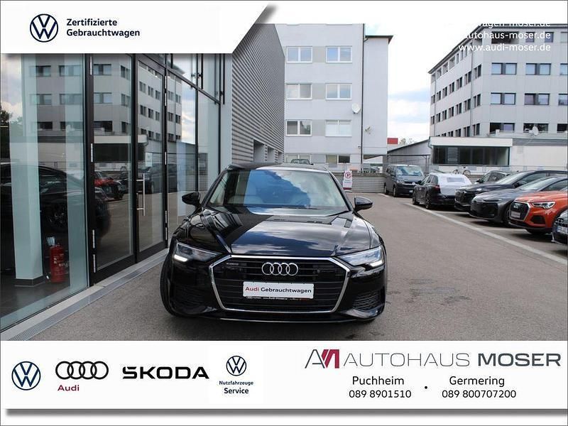 Schwarz Gebraucht 2021 Audi A6 Limousine | 33.420 € (Fairer Preis) - Bild 1/4