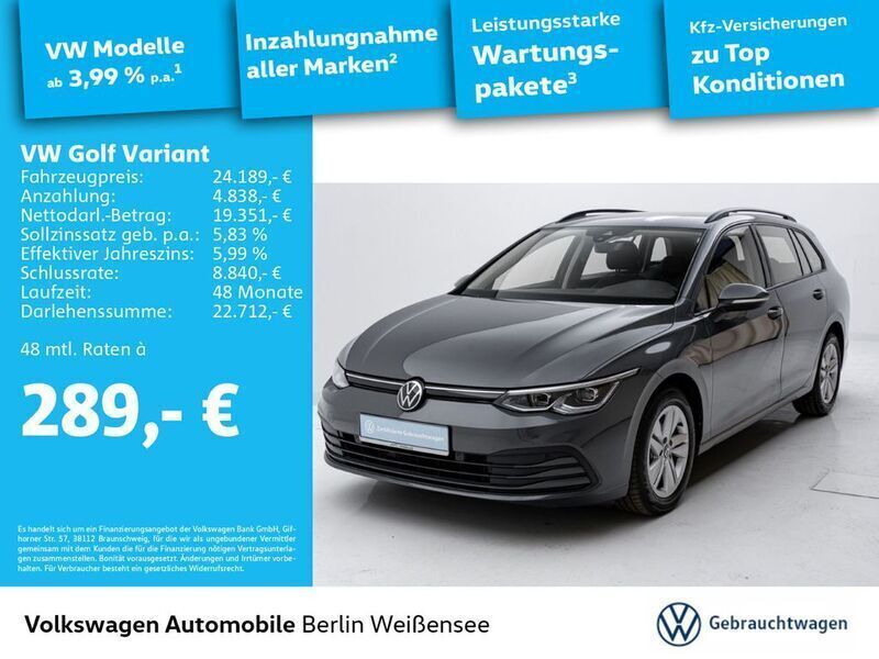 Othercolor Gebraucht 2023 VW Golf VIII Life Kombi | 26.845 € (Fairer Preis) - Bild 1/4