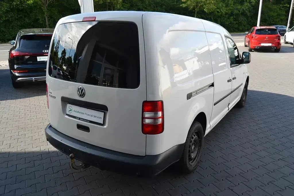 Gebraucht VW Caddy 102 PS (75 kW) 2011 Weiß Van / Kleinbus