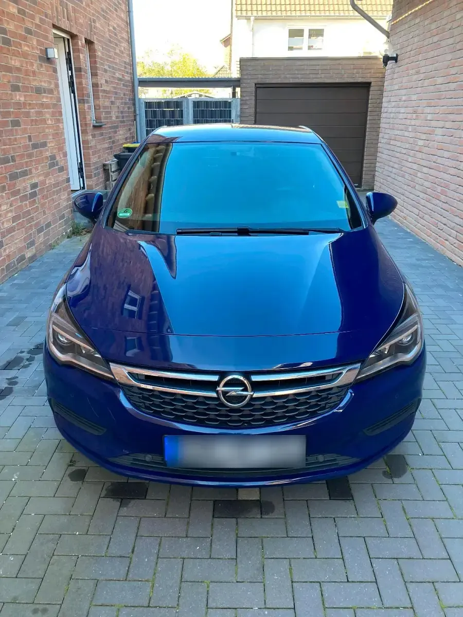 Gebraucht Opel Astra 136 PS (100 kW) 2018 Blau Kleinwagen