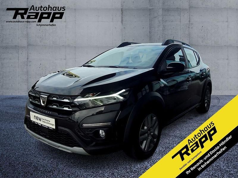Schwarz Gebraucht 2021 Dacia Sandero Comfort Kleinwagen | 10.830 € - Bild 1/4