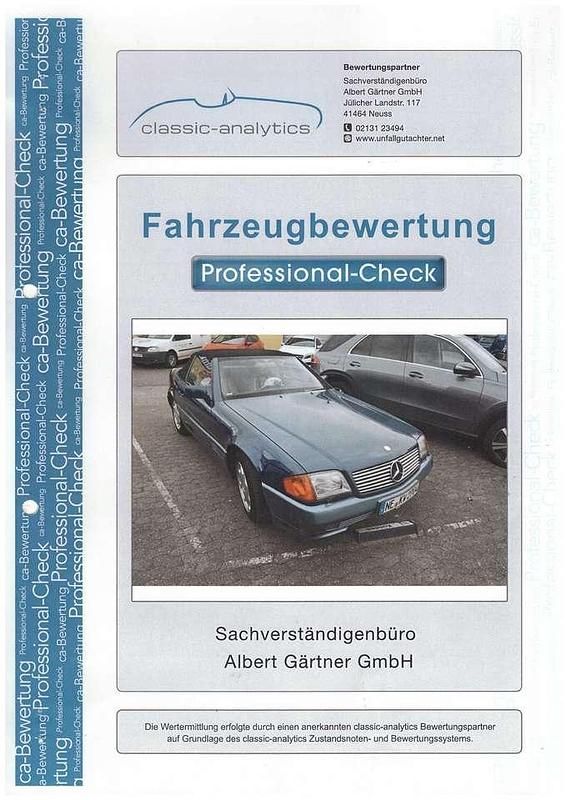 Gebraucht Mercedes SL300 231 PS (169 kW) 1992 Blau Cabrio