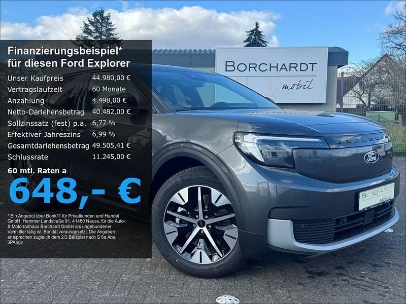 Grau Neu 2025 Ford Explorer Select SUV | 44.980 € (Fairer Preis) - Bild 1/4