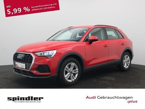 Rot (tangorot metallic) Gebraucht 2021 Audi Q3 Advanced SUV | 26.981 € (Guter Preis) - Bild 1/4