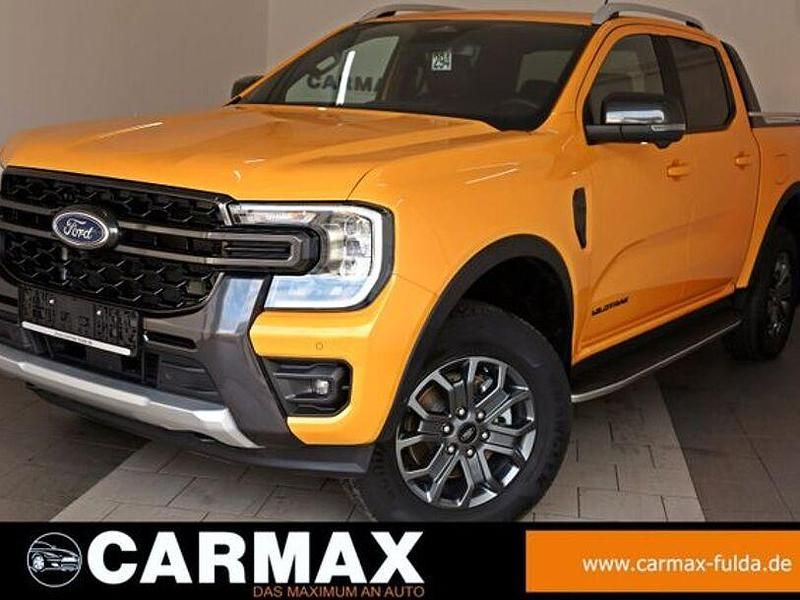 Silber Gebraucht 2023 Ford Ranger Wildtrack Abholung | 46.900 € (Teuer) - Bild 1/4