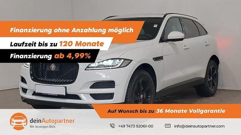 Fuji white Gebraucht 2020 Jaguar F-Pace Prestige SUV | 29.900 € (Superpreis) - Bild 1/4