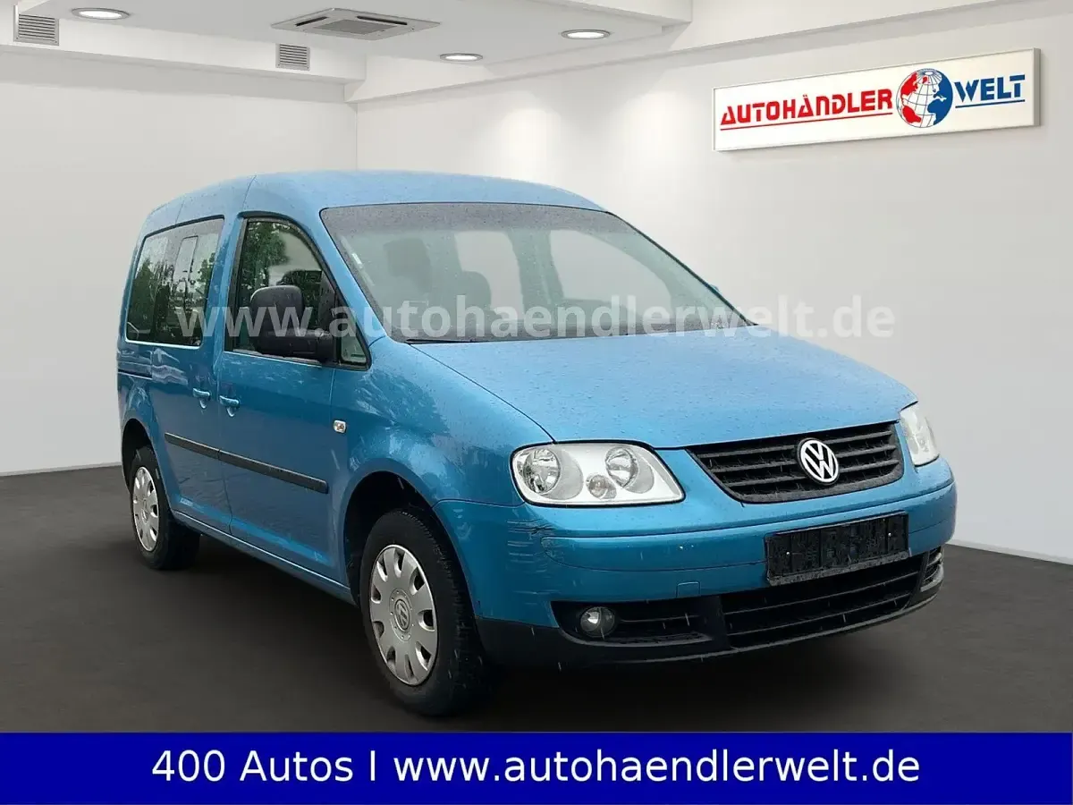 Gebraucht VW Caddy 102 PS (75 kW) 2007 Blau Van / Kleinbus