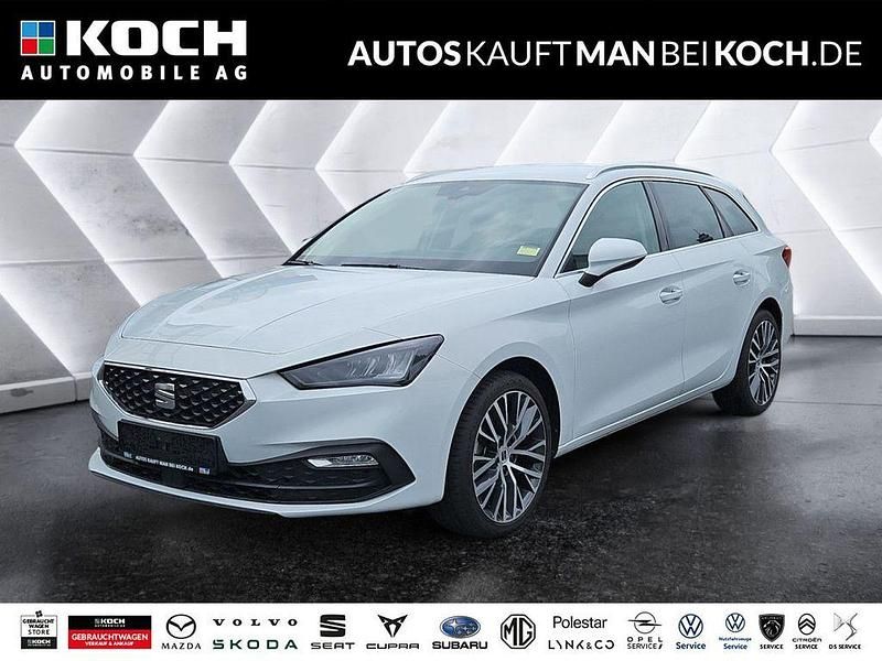 Weiß Gebraucht 2021 Seat Leon Limousine | 17.955 € (Guter Preis) - Bild 1/4