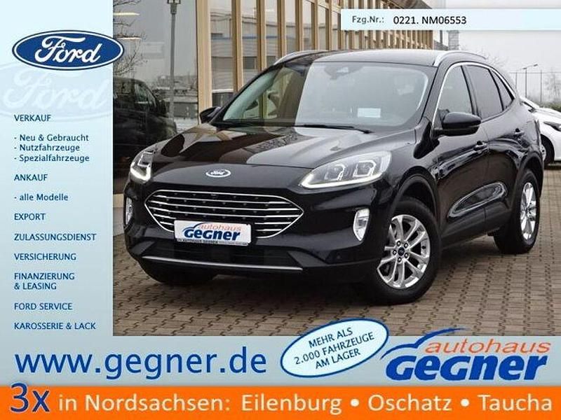 Obsidianschwarz metallic Gebraucht 2023 Ford Kuga Titanium X SUV | 27.840 € (Guter Preis) - Bild 1/4