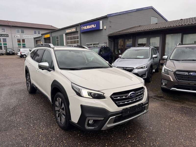 Crystal white pearl Neu 2025 Subaru Outback Platinum SUV | 44.990 € (Fairer Preis) - Bild 1/4