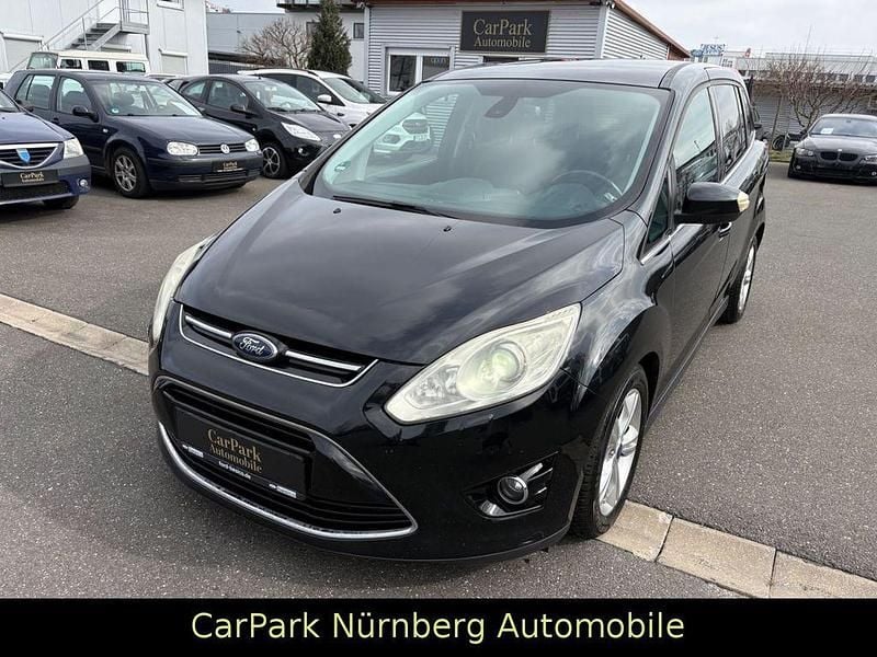 Pantherschwarz metallic Gebraucht 2011 Ford Grand C-Max Titanium Van / Kleinbus | 4.599 € (Superpreis) - Bild 1/3
