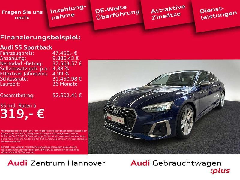 2d navarrablau metallic Gebraucht 2022 Audi S5 Kombi | 47.450 € (Fairer Preis) - Bild 1/4