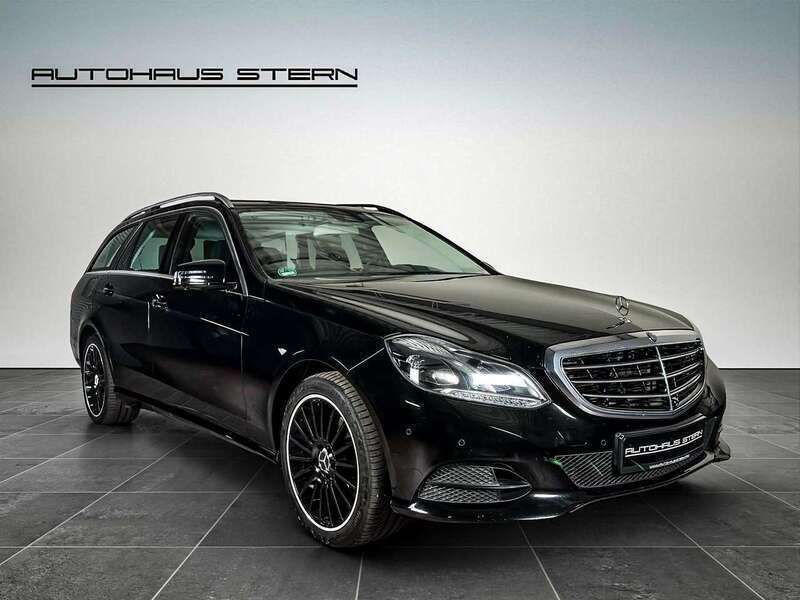 Schwarz Gebraucht 2014 Mercedes E250 Kombi | 11.990 € (Fairer Preis) - Bild 1/4