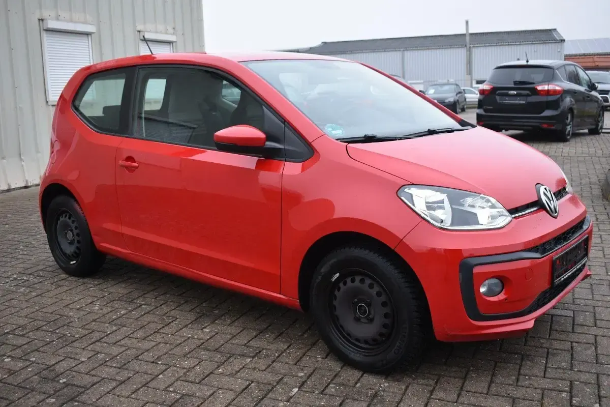 Gebraucht VW up! move up! 60 PS (44 kW) 2018 Rot Kleinwagen