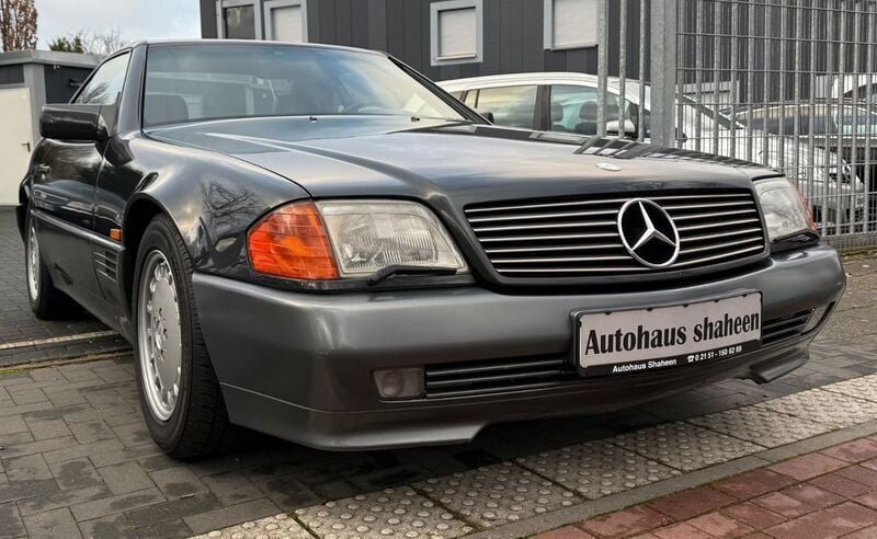 Schwarz Gebraucht 1991 Mercedes SL500 Cabrio | 29.999 € - Bild 1/4
