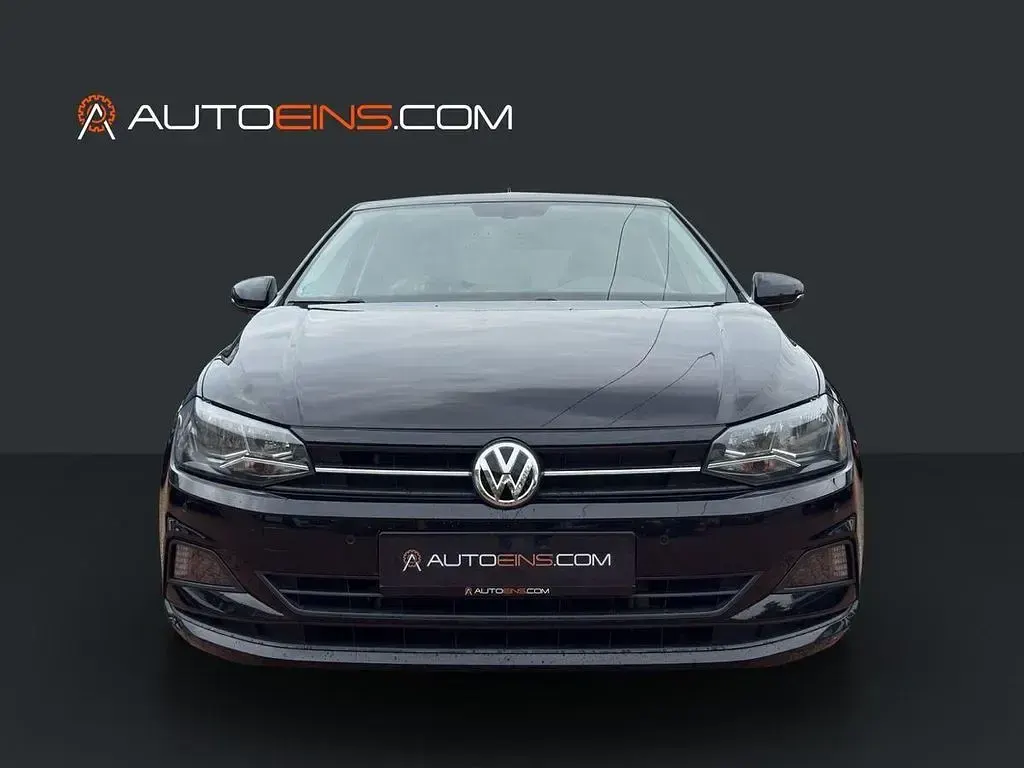 Gebraucht VW Polo Comfortline 95 PS (69 kW) 2019 Schwarz Kleinwagen