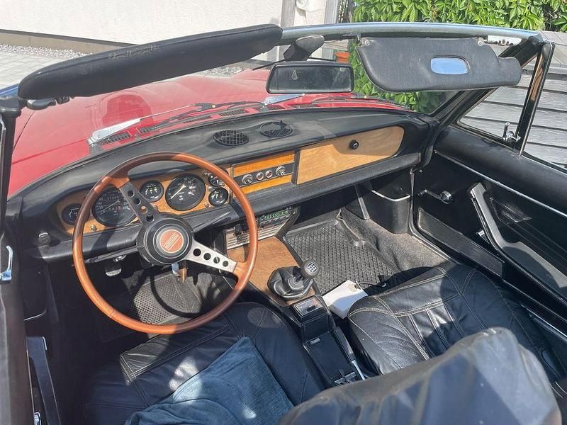 Gebraucht Fiat 124 Spider 110 PS (80 kW) 1972 Rot Cabrio