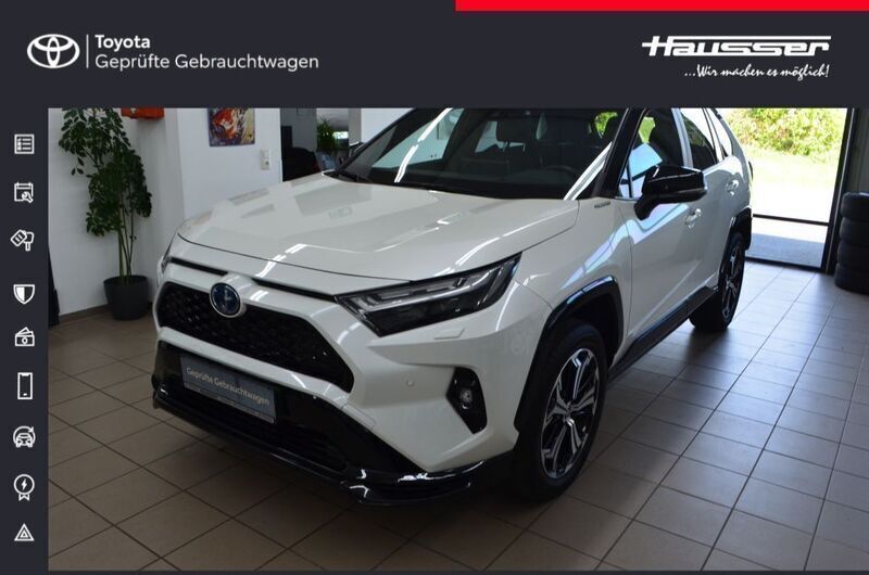 Novaweißperleffect / dach schw Gebraucht 2022 Toyota RAV4 Hybrid Style SUV | 39.840 € (Guter Preis) - Bild 1/4