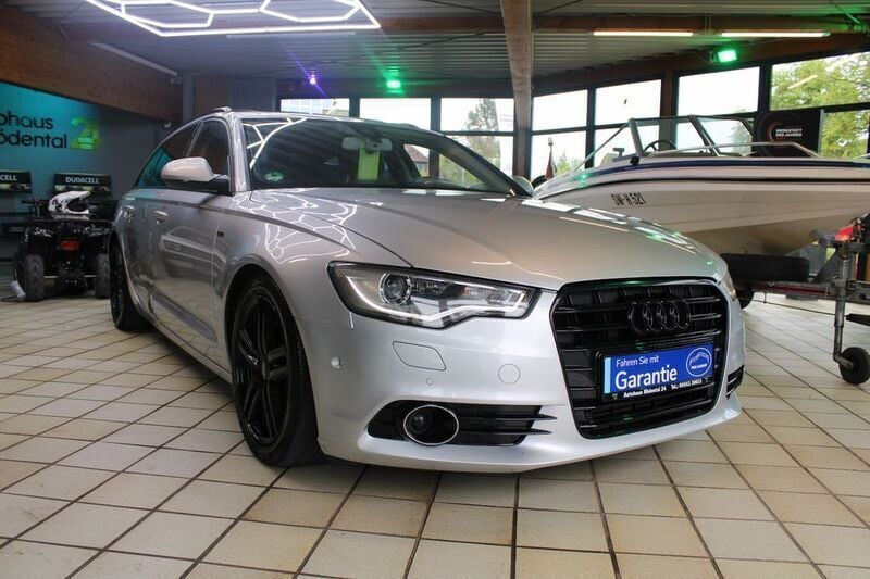 Silber Gebraucht 2012 Audi A6 S-Line Kombi | 9.980 € (Guter Preis) - Bild 1/4