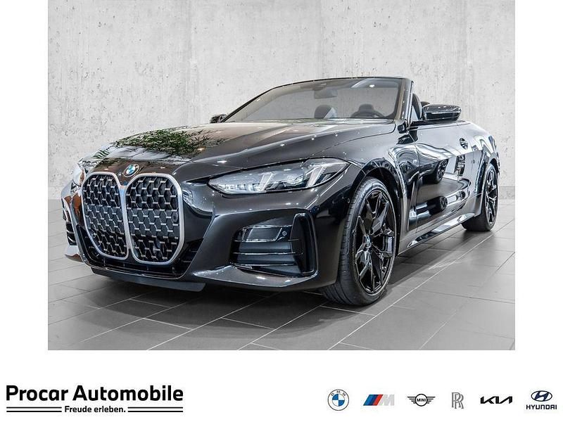 Schwarz Neu 2025 BMW 420 M Sport Cabrio | 62.459 € (Guter Preis) - Bild 1/4