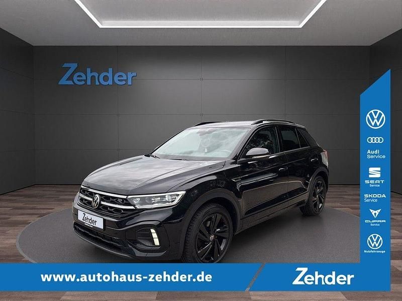 Schwarz Gebraucht 2024 VW T-Roc R-line SUV | 39.930 € (Teuer) - Bild 1/4