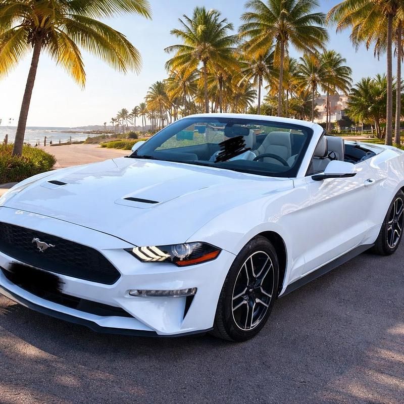 Gebraucht Ford Mustang 317 PS (233 kW) 2019 Weiß Cabrio