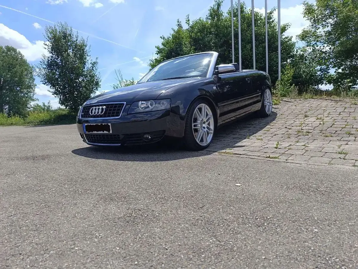 Used Audi Cabriolet 163 HP (119 kW) 2004 Black Cabriolet