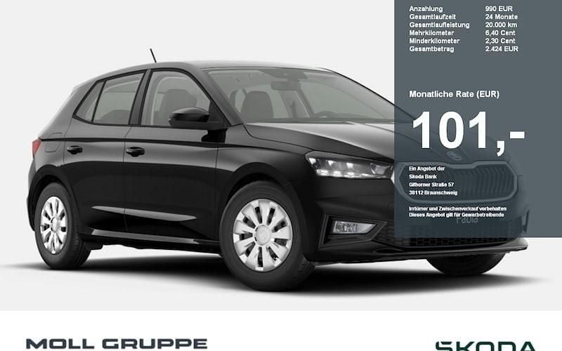 Schwarz Neu 2025 Skoda Fabia Essence Limousine | 17.590 € (Fairer Preis) - Bild 1/2