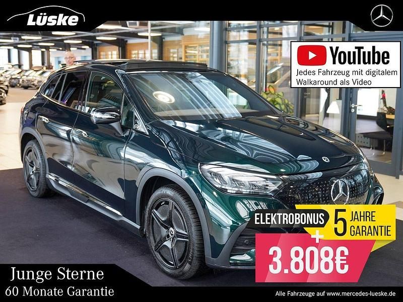 Gebraucht Mercedes EQE300 AMG line 180 kW (245 PS) 2024 Lack smaragdgrün SUV