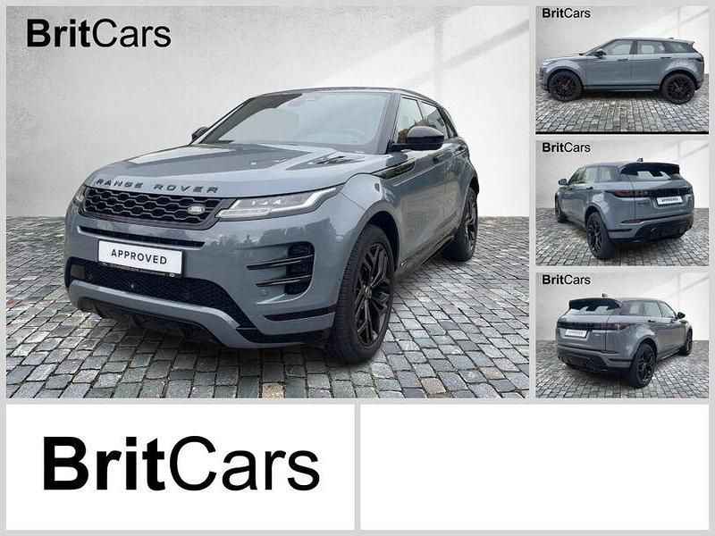 Grau (metallic) Gebraucht 2021 Land Rover Range Rover evoque R-Dynamic SUV | 35.700 € (Fairer Preis) - Bild 1/4