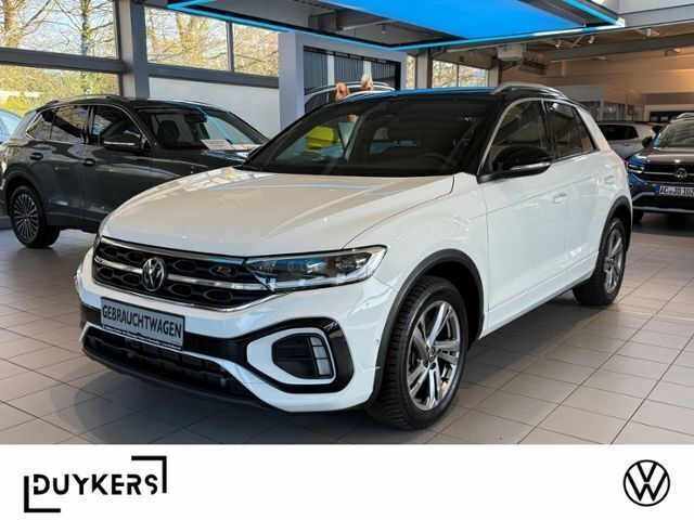 Pure white Gebraucht 2024 VW T-Roc R-line SUV | 31.980 € (Fairer Preis) - Bild 1/4