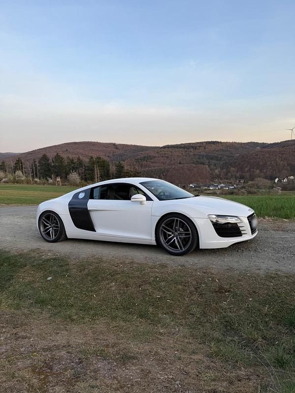 Gebraucht Audi R8 Coupé 420 PS (308 kW) 2008 Weiß Coupé