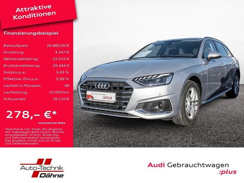 Second-hand Audi A4 Advanced 163 CP (119 kW) 2023 Argintiu Break