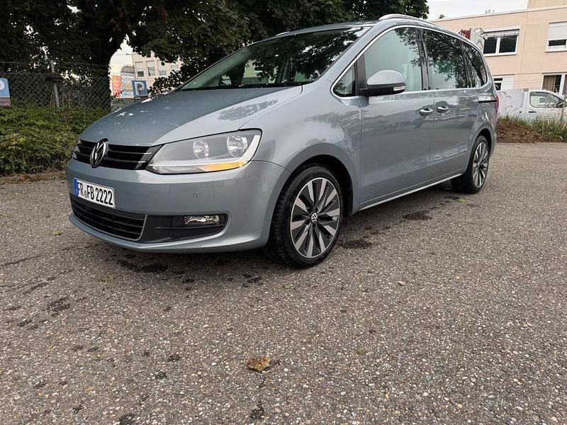Grün Gebraucht 2010 VW Sharan Trendline Van / Kleinbus | 10.500 € (Fairer Preis) - Bild 1/4