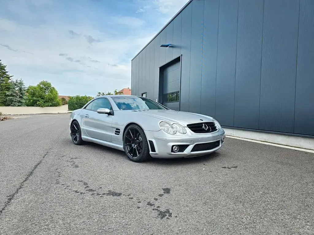 Gebraucht Mercedes SL500 AMG 306 PS (225 kW) 2003 Silber Cabrio