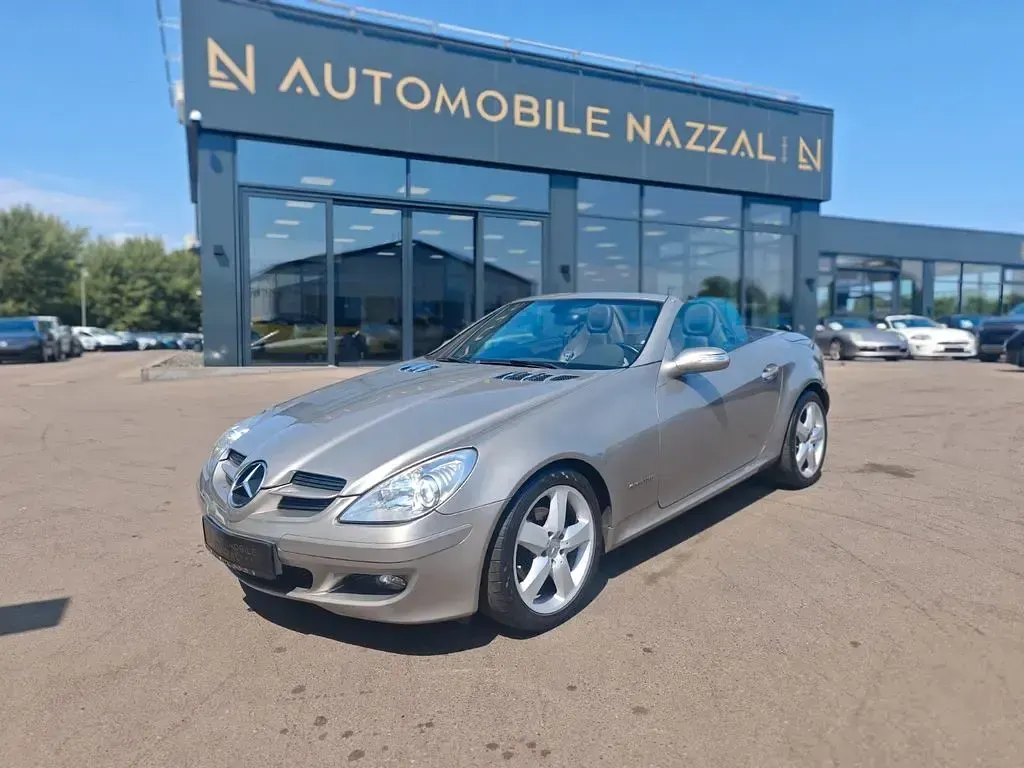 Gebraucht Mercedes SLK200 163 PS (119 kW) 2005 Silber Cabrio