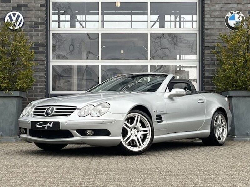Grau Gebraucht 2003 Mercedes SL55 AMG AMG Cabrio | 34.525 € (Fairer Preis) - Bild 1/4