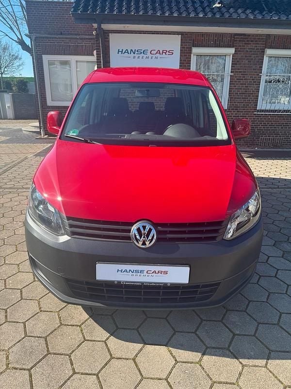 Gebraucht VW Caddy 86 PS (63 kW) 2014 Rot Van / Kleinbus