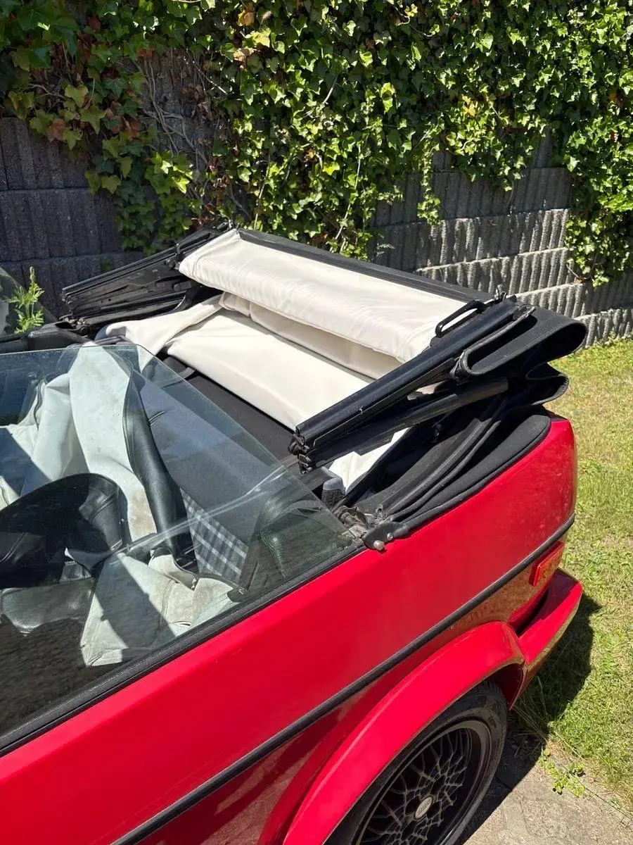 Gebraucht VW Golf III 98 PS (72 kW) 1993 Rot Cabrio