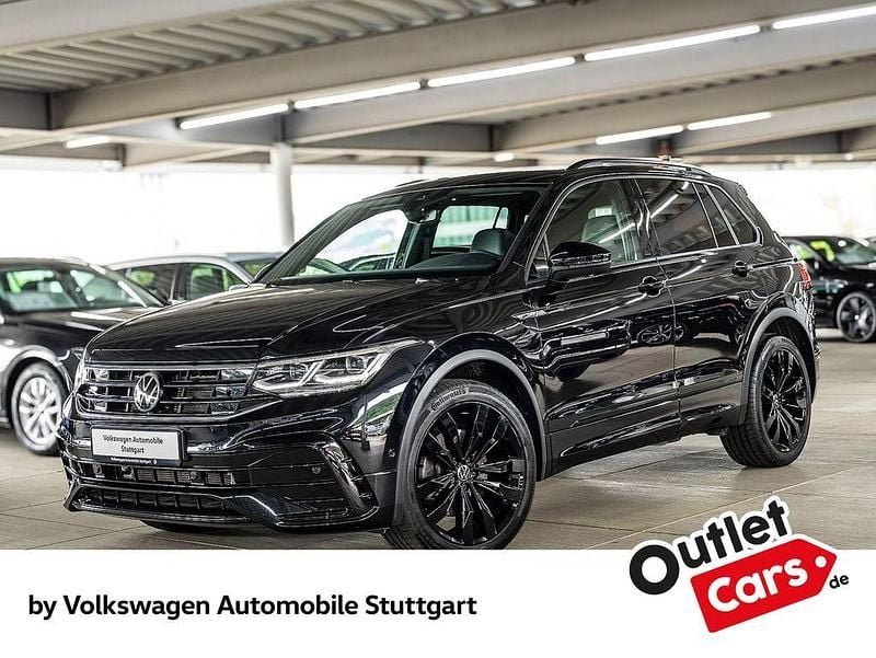 Deep black perleffekt Gebraucht 2022 VW Tiguan R-line SUV | 35.330 € (Guter Preis) - Bild 1/4