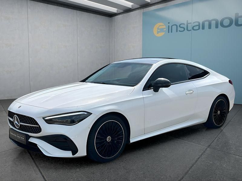 Weiß Gebraucht 2024 Mercedes CLE220 Coupé | 55.099 € (Fairer Preis) - Bild 1/4