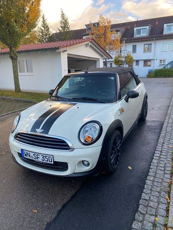 Gebraucht Mini One Cabriolet 98 PS (72 kW) 2013 Weiß Cabrio