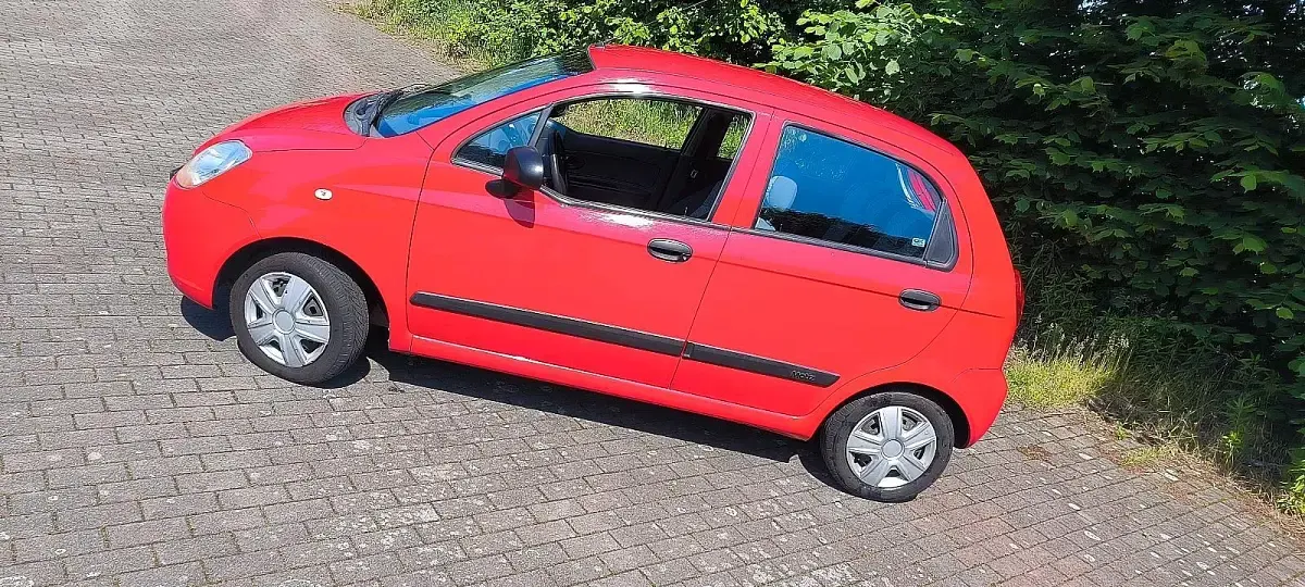 Gebraucht Chevrolet Matiz 52 PS (38 kW) 2008 Rot Kleinwagen