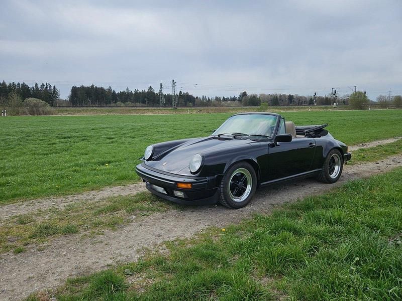 Gebraucht Porsche 911 207 PS (152 kW) 1986 Schwarz Cabrio
