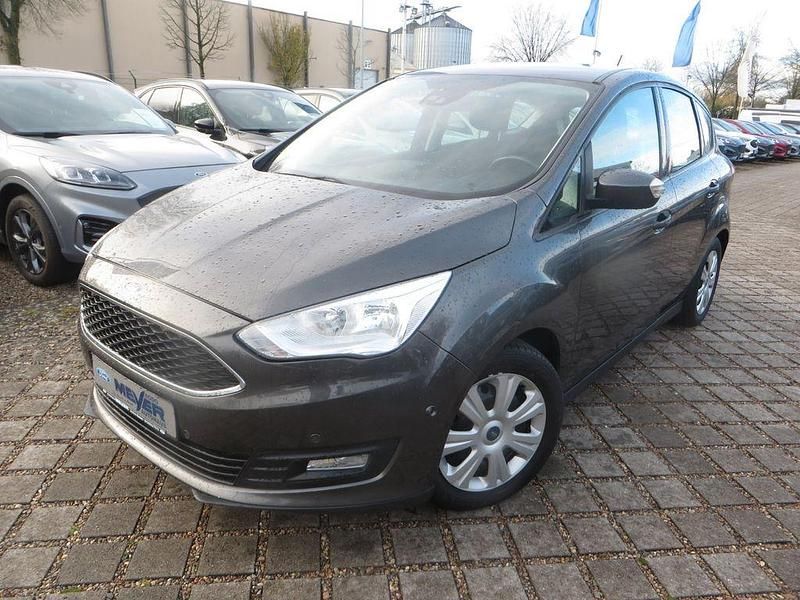 Grau Gebraucht 2019 Ford C-MAX Cool & Connect Van / Kleinbus | 12.490 € (Teuer) - Bild 1/4