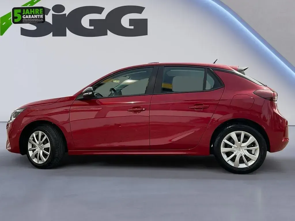 Gebraucht Opel Corsa Edition 75 PS (55 kW) 2023 Chili rot/kardio rot Kleinwagen