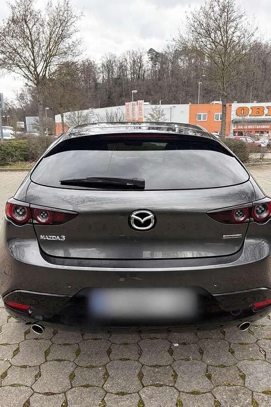 Gebraucht Mazda 3 Go 122 PS (89 kW) 2019 Grau Kleinwagen