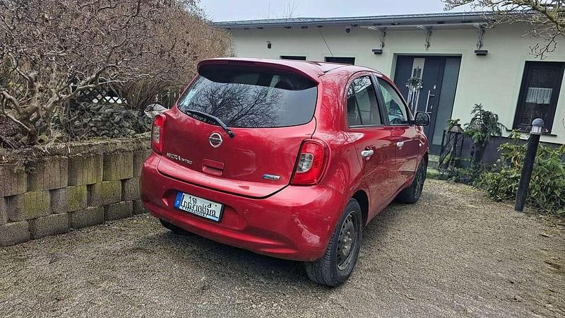 Gebraucht Nissan Micra N-TEC 98 PS (72 kW) 2015 Rot Limousine